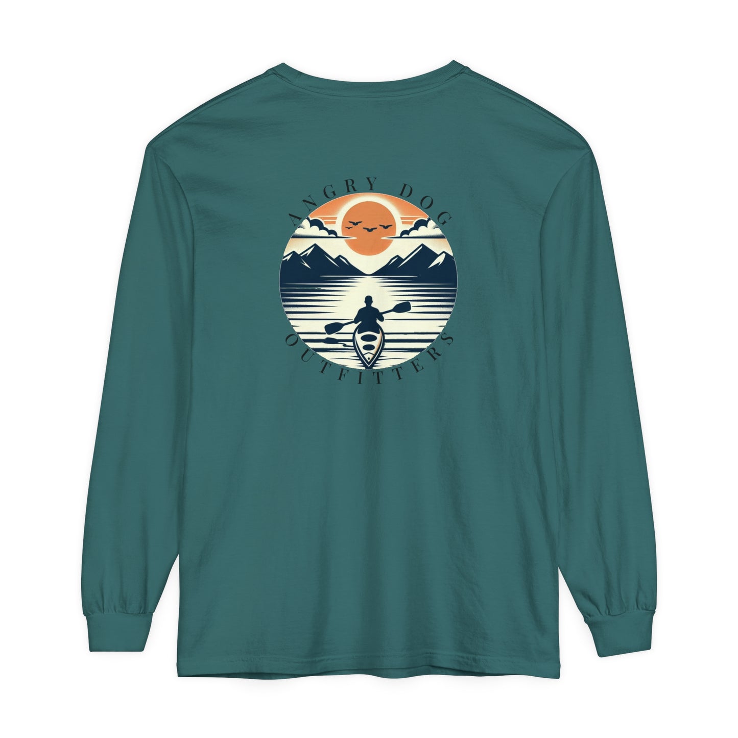 Tranquil Kayaker Unisex Long Sleeve Tee