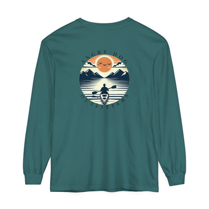 Tranquil Kayaker Unisex Long Sleeve Tee