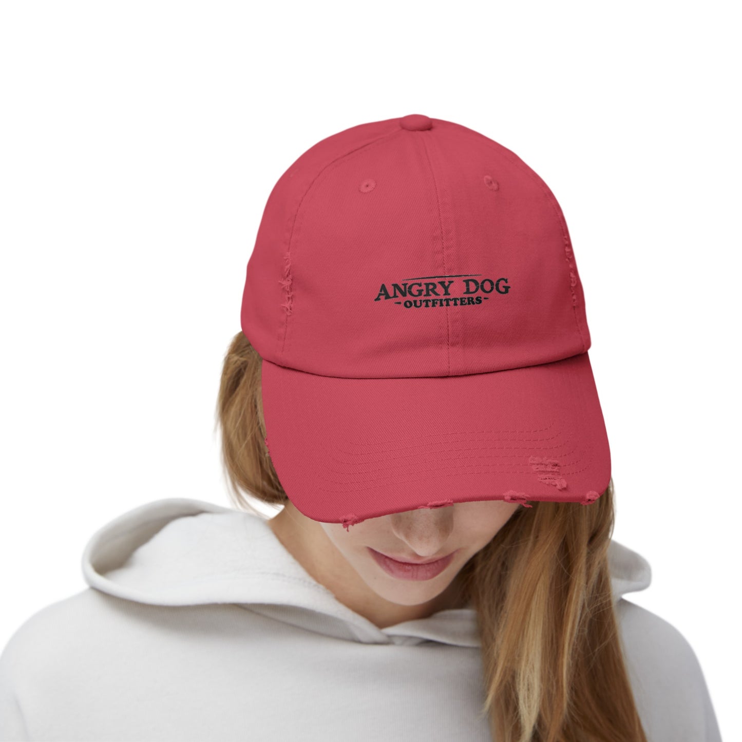 Angry Dog Outfitters Distressed Cap