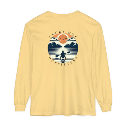 Tranquil Kayaker Unisex Long Sleeve Tee