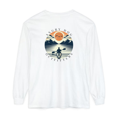 Tranquil Kayaker Unisex Long Sleeve Tee