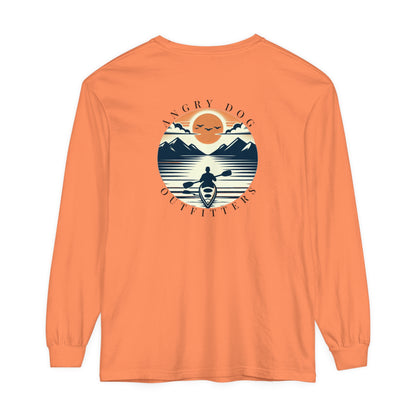 Tranquil Kayaker Unisex Long Sleeve Tee