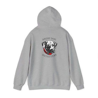 Angry Dog Logo - Unixes Hoodie