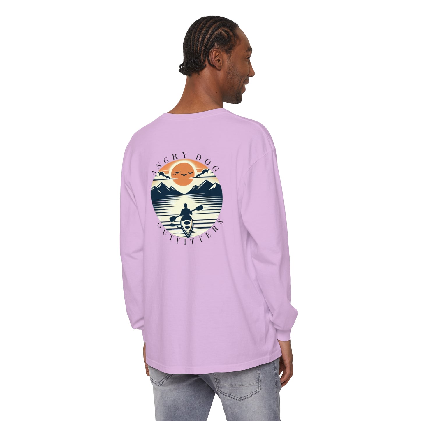 Tranquil Kayaker Unisex Long Sleeve Tee