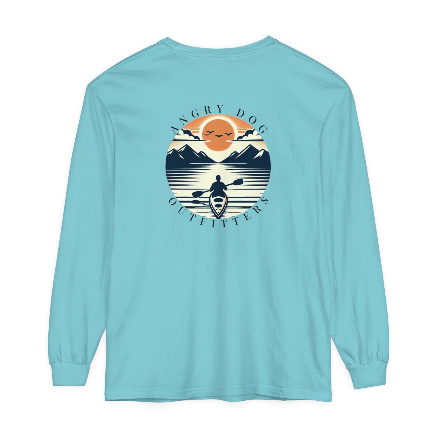 Tranquil Kayaker Unisex Long Sleeve Tee