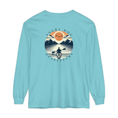 Tranquil Kayaker Unisex Long Sleeve Tee