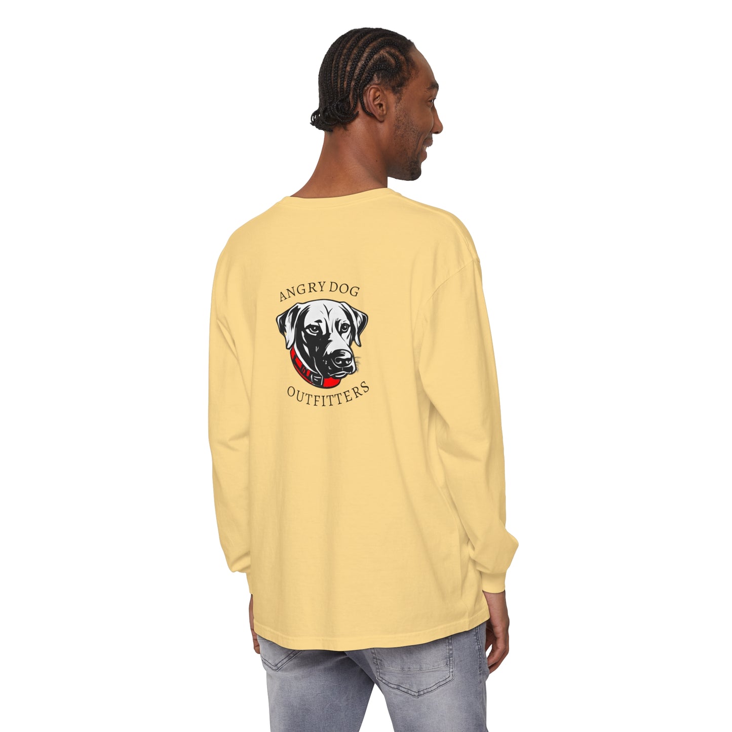 Unisex Angry Dog Long Sleeve Tee