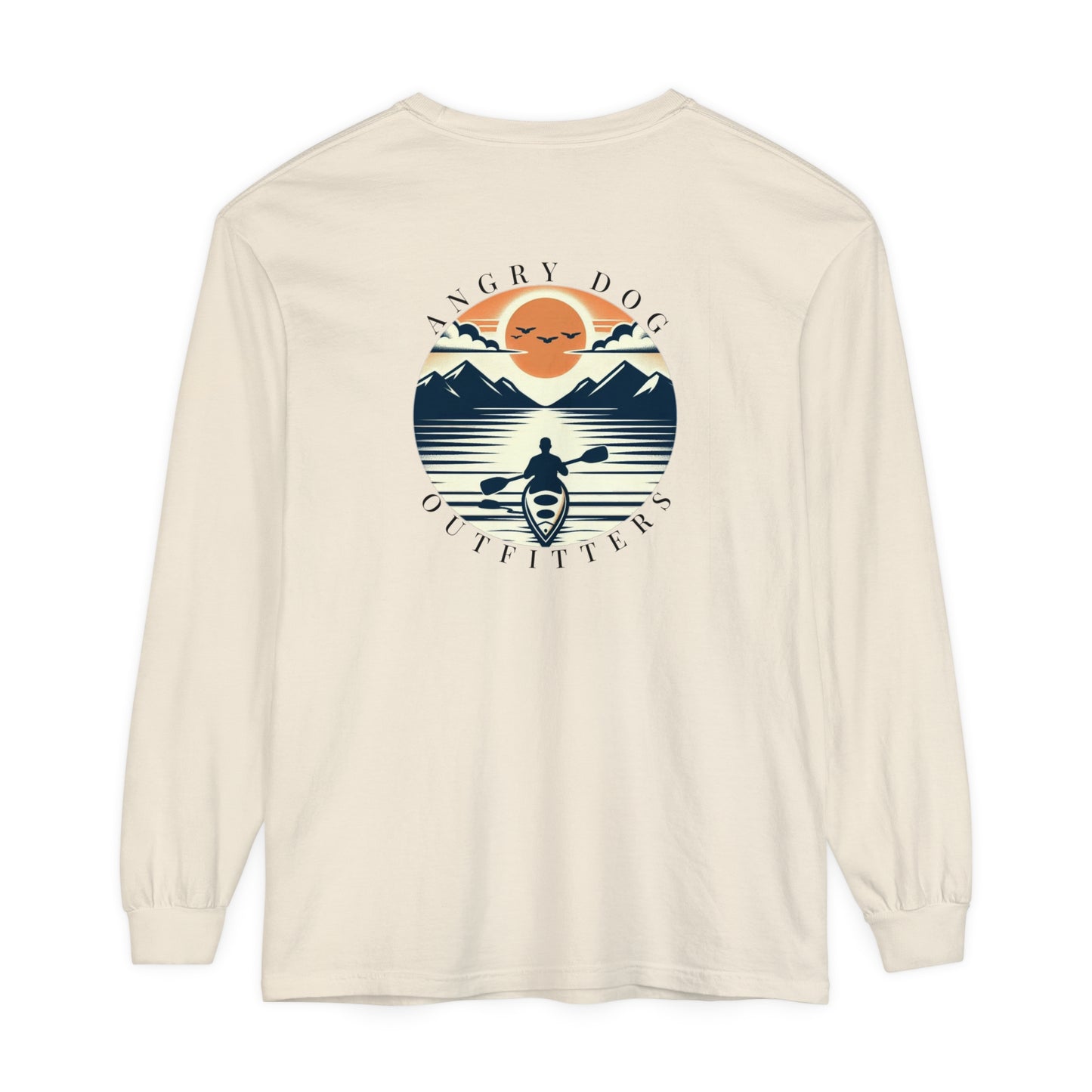 Tranquil Kayaker Unisex Long Sleeve Tee