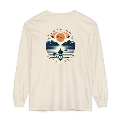 Tranquil Kayaker Unisex Long Sleeve Tee