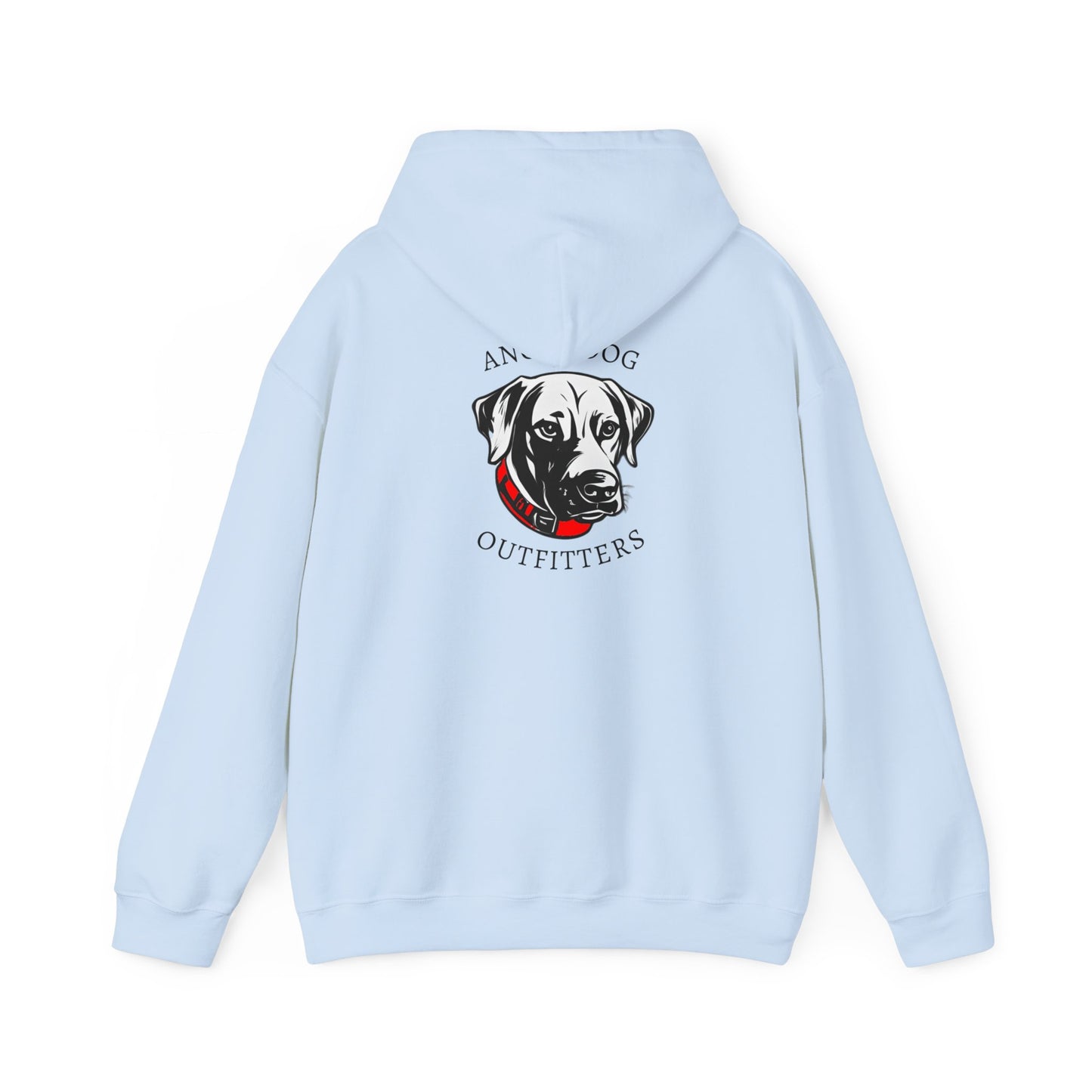 Angry Dog Logo - Unixes Hoodie