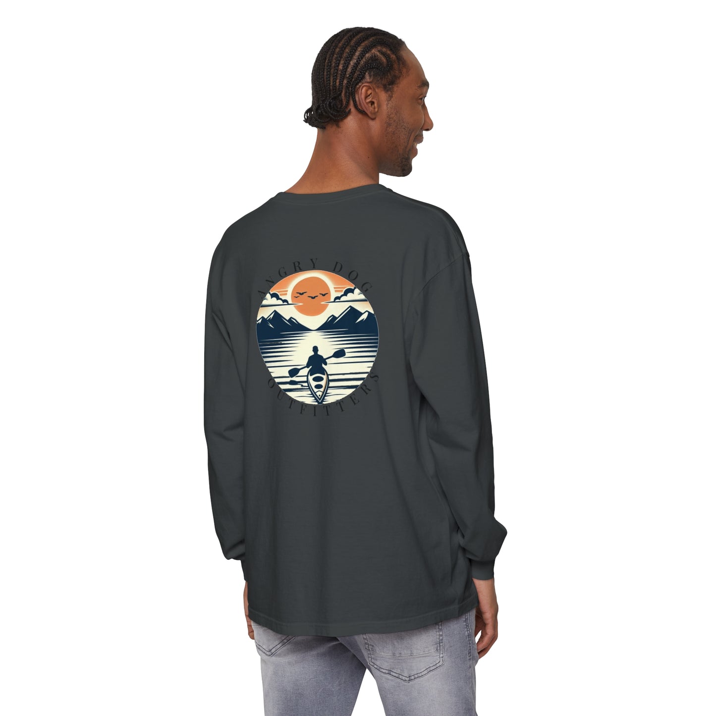 Tranquil Kayaker Unisex Long Sleeve Tee