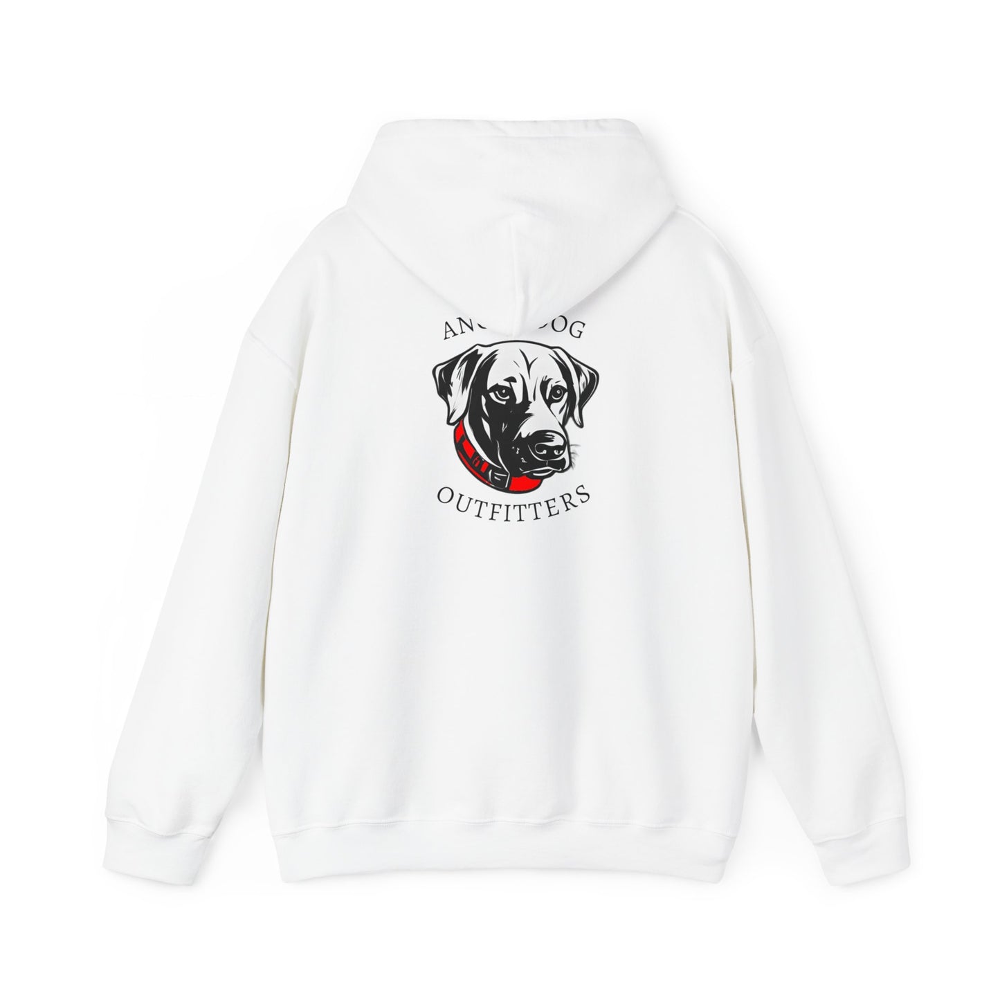 Angry Dog Logo - Unixes Hoodie