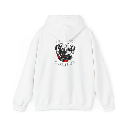 Angry Dog Logo - Unixes Hoodie