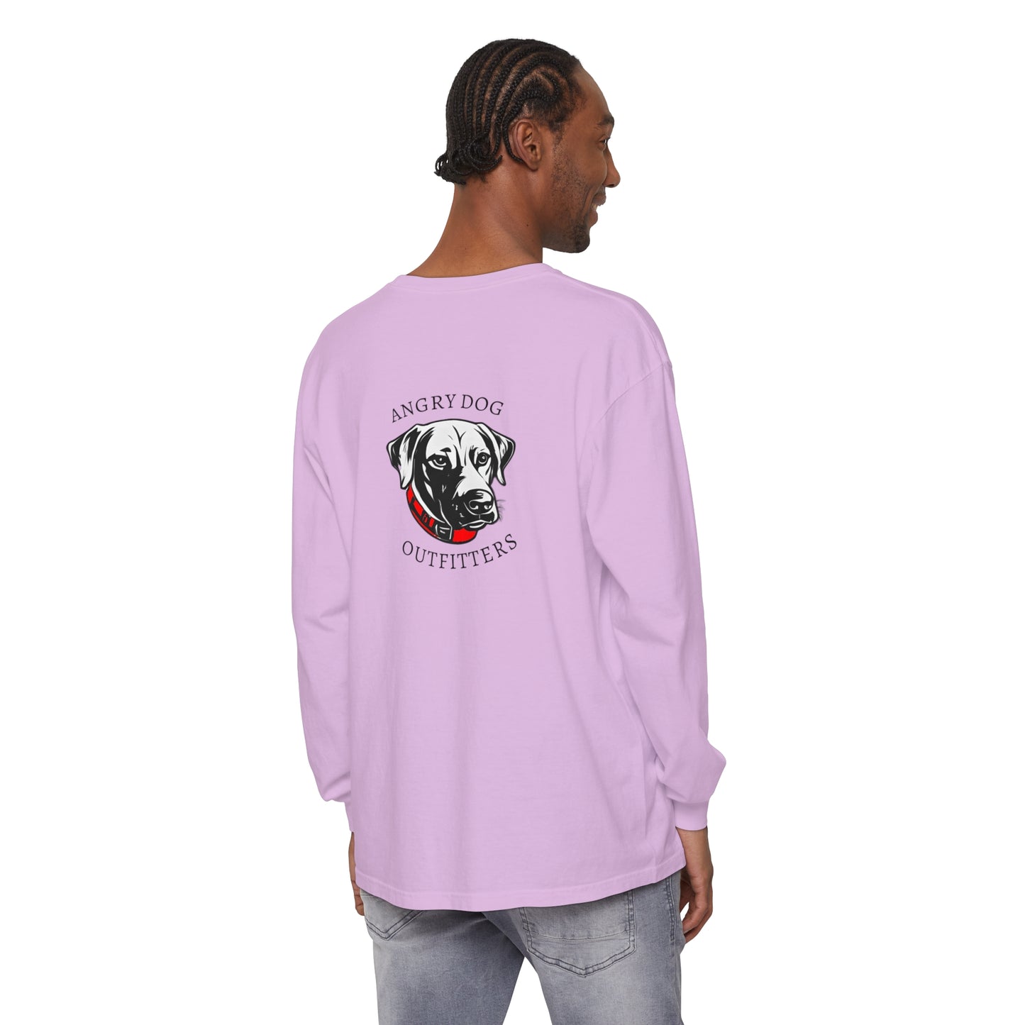 Unisex Angry Dog Long Sleeve Tee