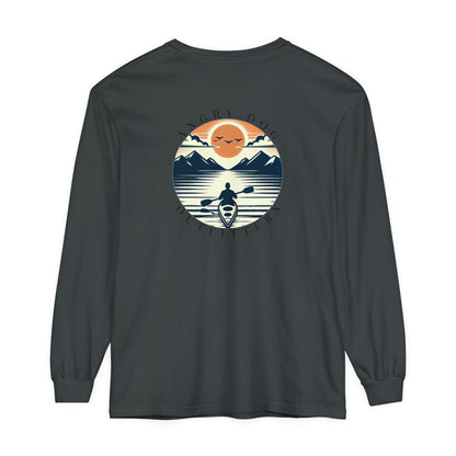 Tranquil Kayaker Unisex Long Sleeve Tee