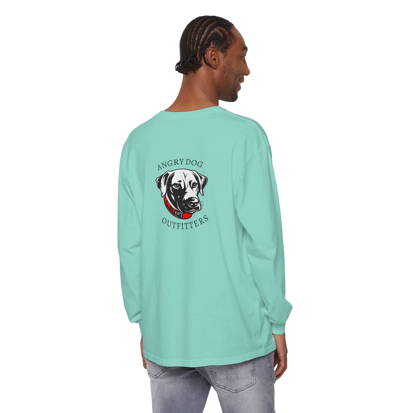 Unisex Angry Dog Long Sleeve Tee