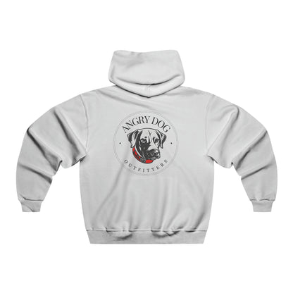 Angry Dog Outfitters Logo Sweatshirt on NuBlend Hoodie - Men's