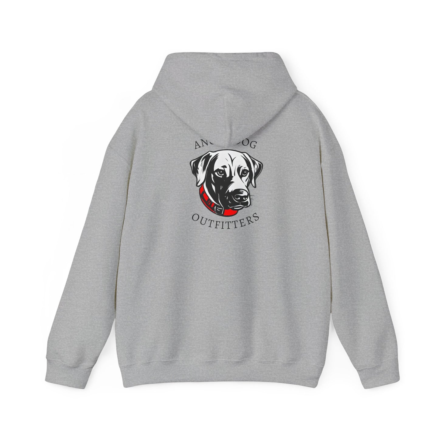 Angry Dog Logo - Unixes Hoodie