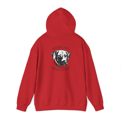 Angry Dog Logo - Unixes Hoodie