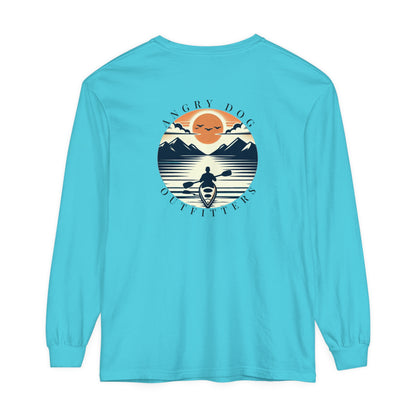 Tranquil Kayaker Unisex Long Sleeve Tee