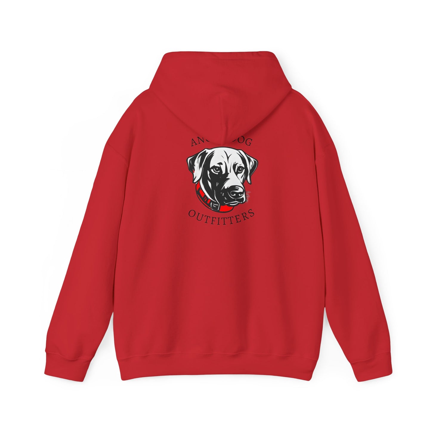 Angry Dog Logo - Unixes Hoodie