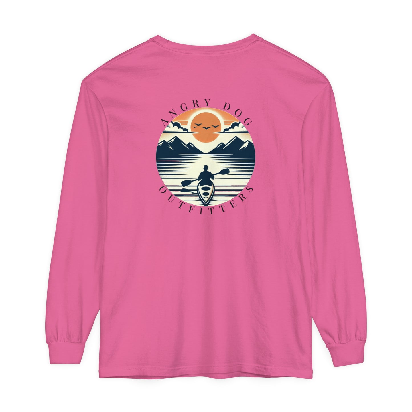 Tranquil Kayaker Unisex Long Sleeve Tee