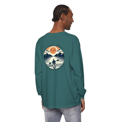 Tranquil Kayaker Unisex Long Sleeve Tee