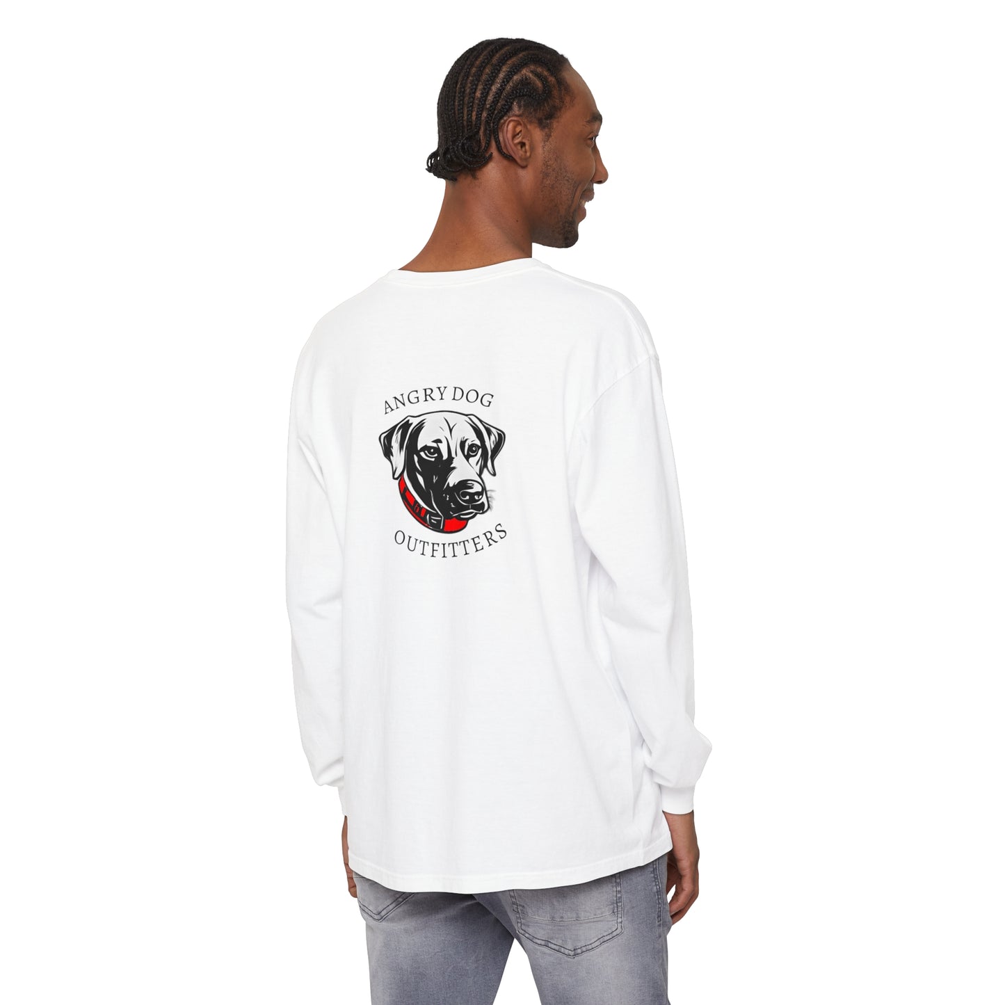 Unisex Angry Dog Long Sleeve Tee