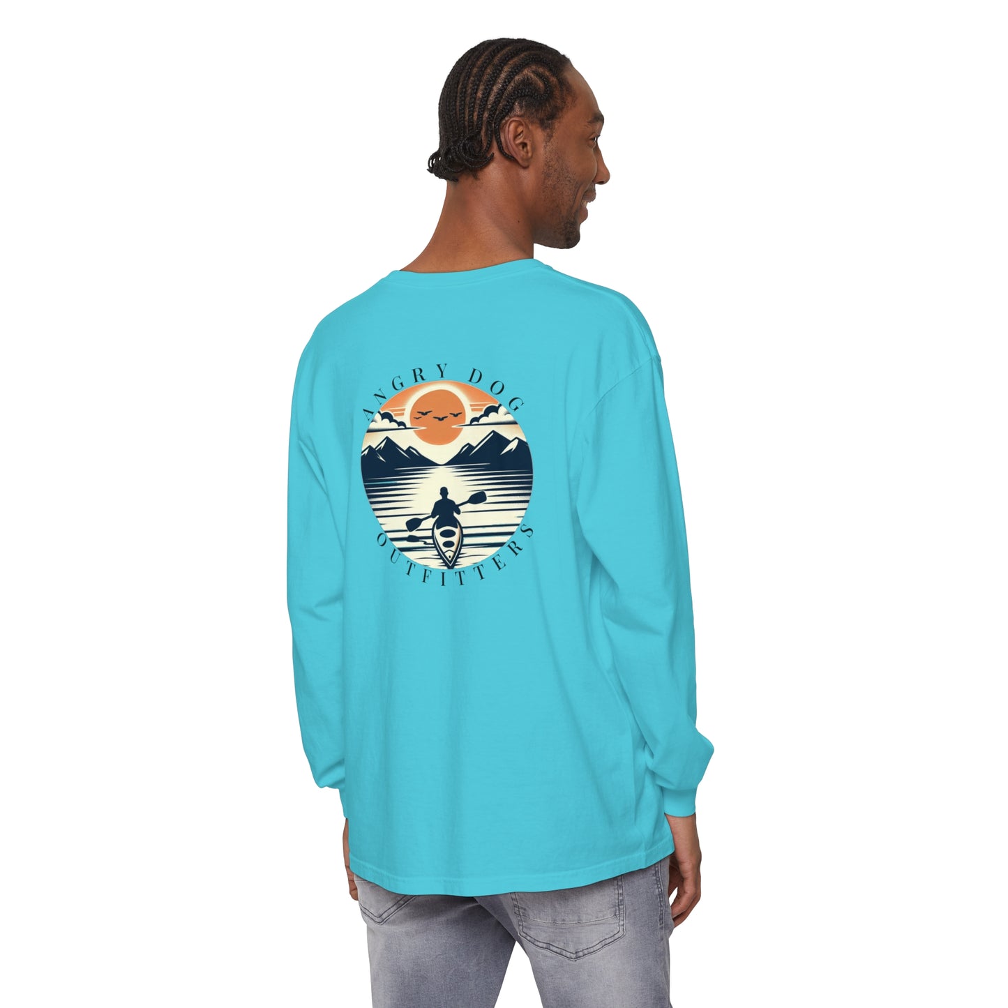 Tranquil Kayaker Unisex Long Sleeve Tee