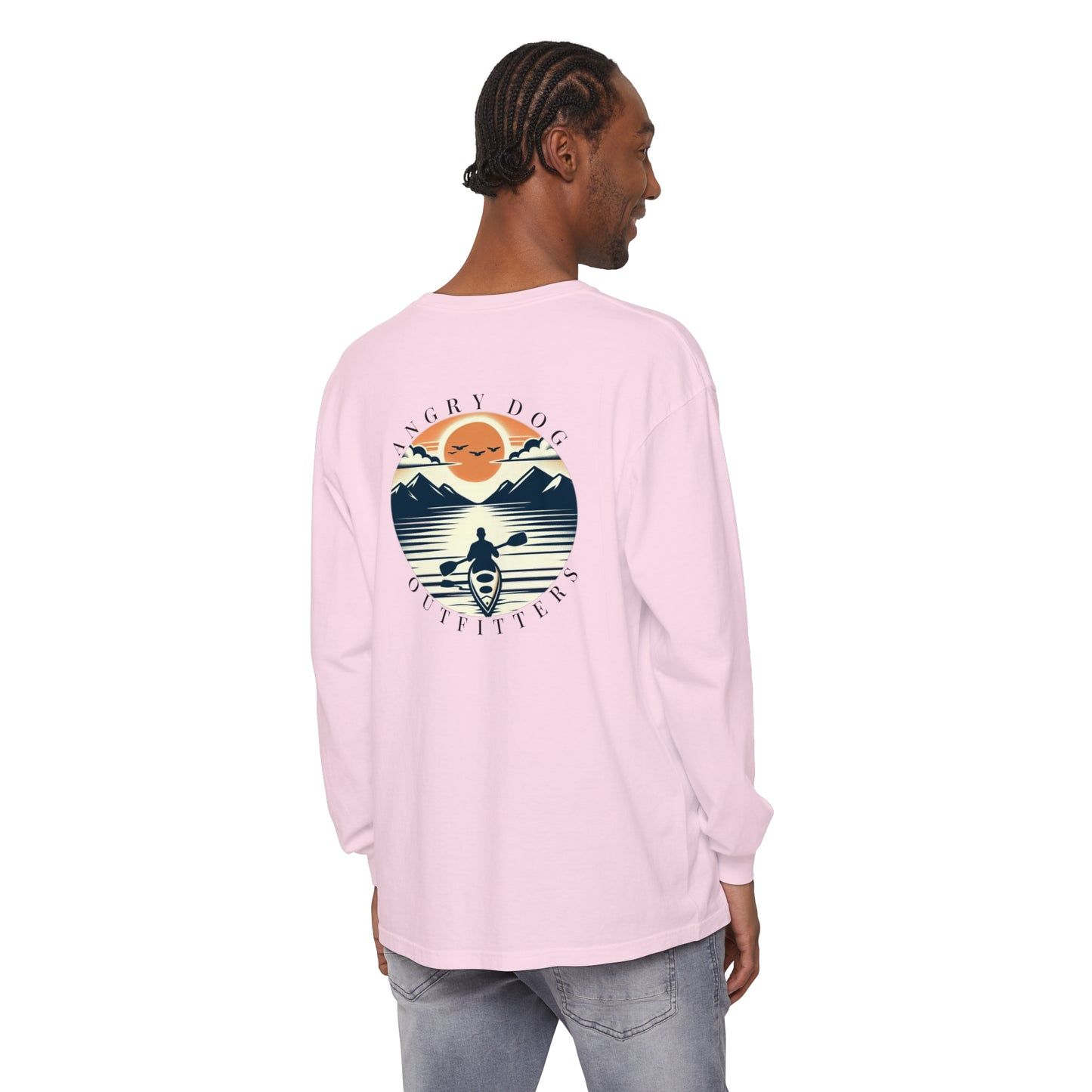 Tranquil Kayaker Unisex Long Sleeve Tee