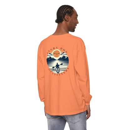 Tranquil Kayaker Unisex Long Sleeve Tee