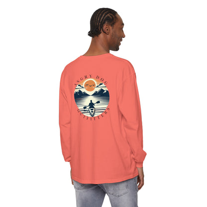 Tranquil Kayaker Unisex Long Sleeve Tee